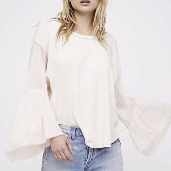 Free People Beautiful Still Got It Boho Statement Top - Picture 5 of 7